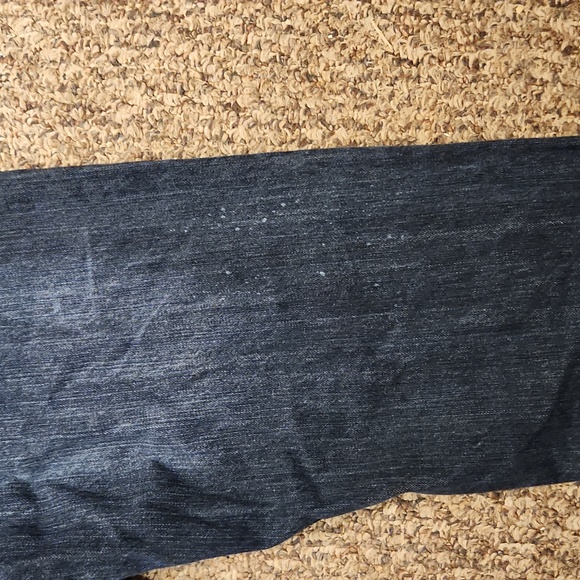 Men's Levi Jeans Size 14 Husky (W 33" X L28") Color Darkwash - Picture 4 of 7